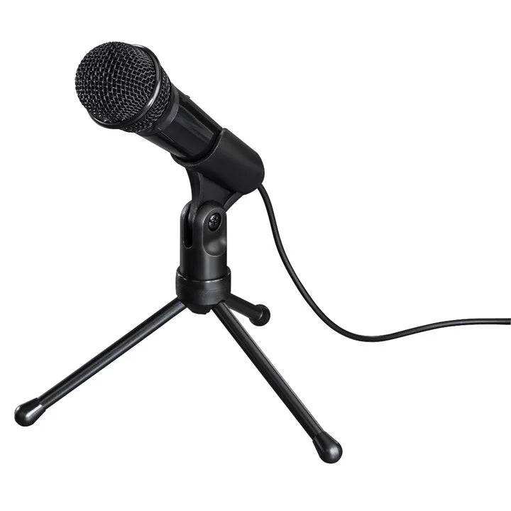 Hama MIC-P35 Allround Microphone, PC and Notebook, 3.5mm Jack Plug, Black