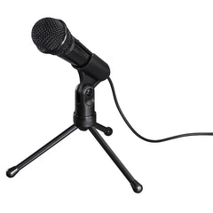 Hama MIC-P35 Allround Microphone, PC and Notebook, 3.5mm Jack Plug, Black