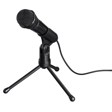 Hama MIC-P35 Allround Microphone, PC and Notebook, 3.5mm Jack Plug, Black