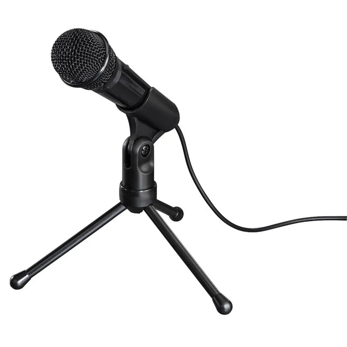 Hama MIC-P35 Allround Microphone, PC and Notebook, 3.5mm Jack Plug, Black