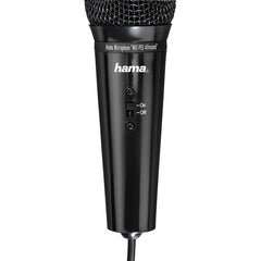 Hama MIC-P35 Allround Microphone, PC and Notebook, 3.5mm Jack Plug, Black