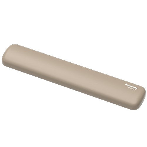 Fellowes Keyboard Wrist Rest Breyta Compact Keyboard Wrist Support with Antibacterial Protection Ergonomic Wrist Support Sand