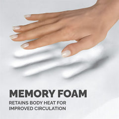 Fellowes memory Foam Mouse Pad and Wrist Rest, Black