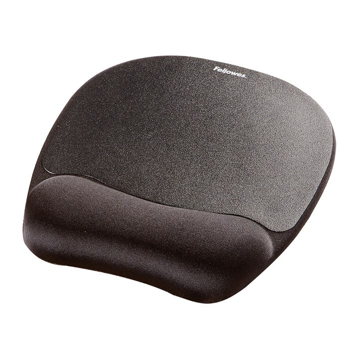 Fellowes memory Foam Mouse Pad and Wrist Rest, Black