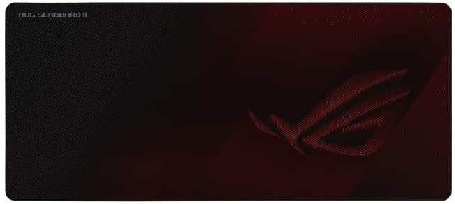 ASUS ROG Strix Scabbard II Gaming Mouse Pad Black, Red