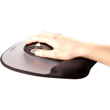 Fellowes 9175801 mouse pad Black,Silver