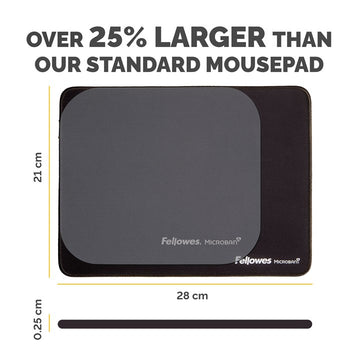 Fellowes Breyta 100138995 Mouse Pad Black