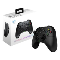 MSI FORCE GC300 WIRELESS Black USB 2.0 Gamepad Analogue PC
