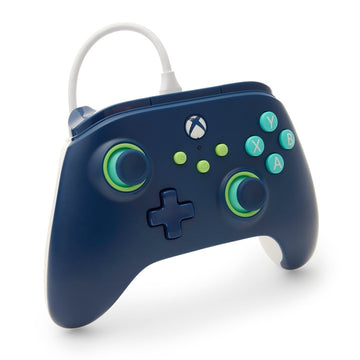 PowerA Wired Controller for Xbox Series X|S – Mariner Blue