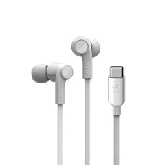 Belkin ROCKSTAR Headphones In-ear USB Type-C White