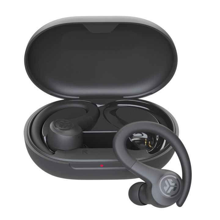 JLab Go Air Sport True Wireless Headset True Wireless Stereo (TWS) Ear-Hook Sports Bluetooth Graphite