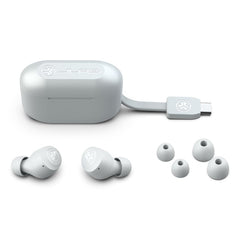 JLab Go Pop+ Headset True Wireless Stereo (TWS) In-Ear Calls/Music/Sport/Everyday Bluetooth White