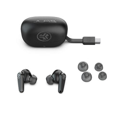 JLab Go Pods ANC Headset True Wireless Stereo (TWS) In-Ear Calls/Music Bluetooth Black
