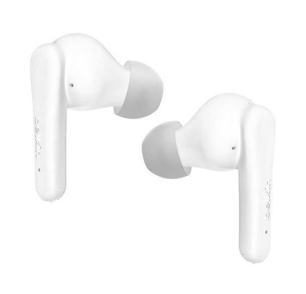Belkin SoundForm Rhythm Headset Wired & Wireless In-Ear Calls/Music USB Type-C Bluetooth White