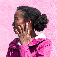JLab JBuds Mini Headset Wireless In-Ear Calls/Music Bluetooth Pink
