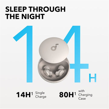 Soundcore Sleep A20 Headset Wireless In-Ear Calls/Music/Sport/Everyday Bluetooth White