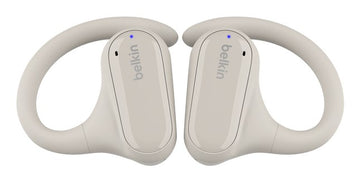Belkin SoundForm ClearFit Headset True Wireless Stereo (TWS) Ear-Hook Calls/Music/Sport/Everyday Bluetooth Sand
