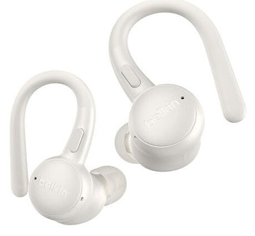 Belkin SoundForm ActiveFit Headset Wired & Wireless Ear-Hook Calls/Music USB Type-C Bluetooth White