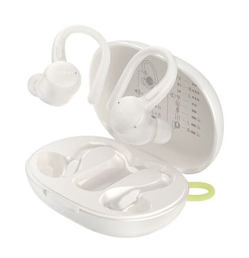 Belkin SoundForm ActiveFit Headset Wired & Wireless Ear-Hook Calls/Music USB Type-C Bluetooth White