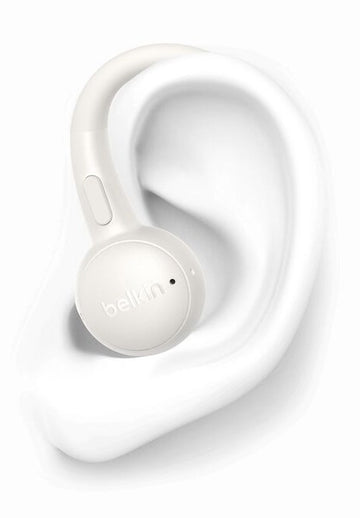Belkin SoundForm ActiveFit Headset Wired & Wireless Ear-Hook Calls/Music USB Type-C Bluetooth White