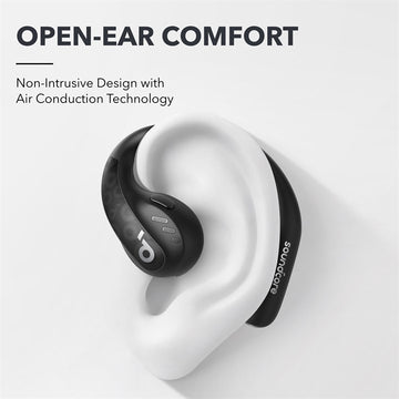 Soundcore AeroFit Pro Headset Wireless Ear-hook Calls/Music/Sport/Everyday Bluetooth Black