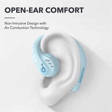 Soundcore AeroFit Pro Headset Wireless Ear-Hook Calls/Music/Sport/Everyday Bluetooth Aqua Colour