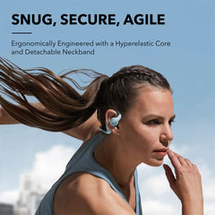 Soundcore AeroFit Pro Headset Wireless Ear-Hook Calls/Music/Sport/Everyday Bluetooth Aqua Colour