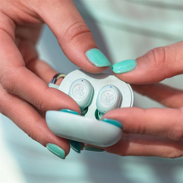 JLab JBuds Mini Headset Wireless In-Ear Calls/Music Bluetooth Mint Colour