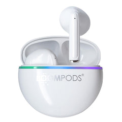 Boompods Earshots Headset True Wireless Stereo (TWS) In-ear Calls/Music Bluetooth White