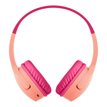 Belkin SoundForm Mini Headset Wireless Head-Band Calls/Music USB Type-C Pink