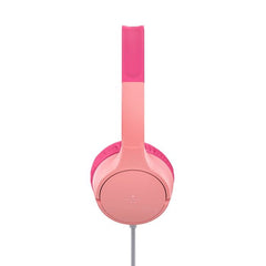 Belkin SoundForm Mini Headset Wired Head-Band Calls/Music USB Type-C Pink