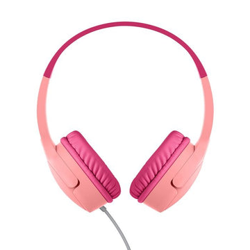 Belkin SoundForm Mini Headset Wired Head-Band Calls/Music USB Type-C Pink