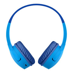 Belkin SoundForm Mini Headset Wireless Head-Band Calls/Music USB Type-C Blue