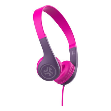 JLab JBuddies Pop Headset Wired Head-Band Music/Everyday Pink