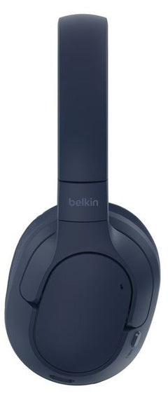 Belkin AUD009HQBL Headphones/headset Wireless Head-Band Calls/Music USB Type-C Bluetooth Blue