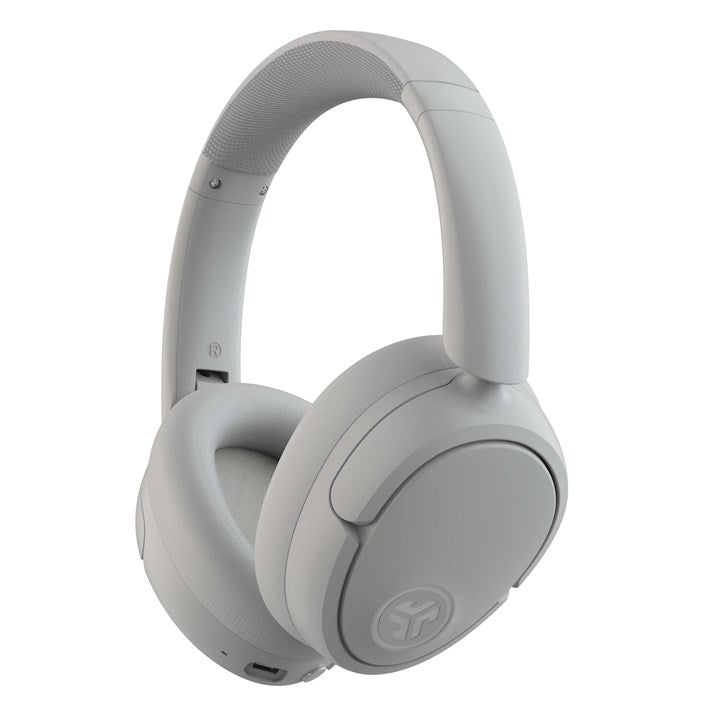 JLab Lux ANC Headset Wireless Head-Band Music Bluetooth White