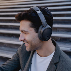 JLab Lux ANC Headset Wireless Head-Band Music Bluetooth Graphite