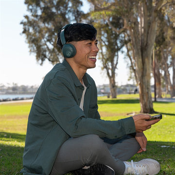 JLab Go Lux ANC Headset Wireless Head-Band Calls/Music USB Type-C Bluetooth Sage