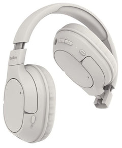 Belkin AUD009HQSA Headphones/headset Wireless Head-Band Calls/Music USB Type-C Bluetooth Sand