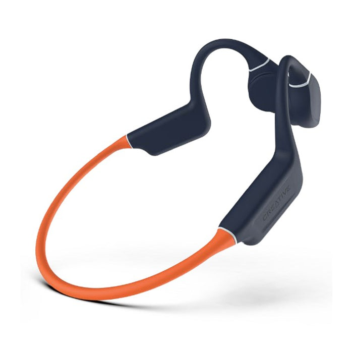 Creative Labs EF1081 Headset Wireless Ear-Hook USB Type-C Bluetooth Black, Orange