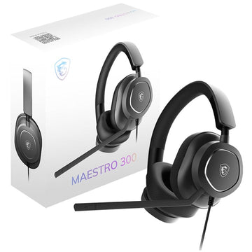 MSI Maestro 300 Headset Wired Head-Band Gaming USB Type-C / USB Type-A Black