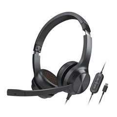 Creative Labs Chat USB Headset Wired Head-Band Office/Call Center USB Type-C Black