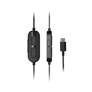 Creative Labs Chat USB Headset Wired Head-Band Office/Call Center USB Type-C Black