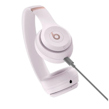 Apple Beats Solo 4 Headphones Wired & Wireless Head-Band Calls/Music USB Type-C Bluetooth Pink