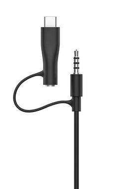 Belkin SoundForm Mini Headset Wired Head-Band Calls/Music USB Type-C Black