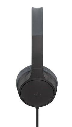 Belkin SoundForm Mini Headset Wired Head-Band Calls/Music USB Type-C Black