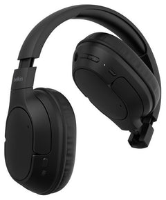 Belkin AUD009HQBK Headphones/headset Wireless Head-Band Calls/Music USB Type-C Bluetooth Black