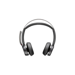 HP Poly Voyager Focus 2 Microsoft Teams Certified USB-C-C Headset +USB-C/A Adapter +Charging Stand