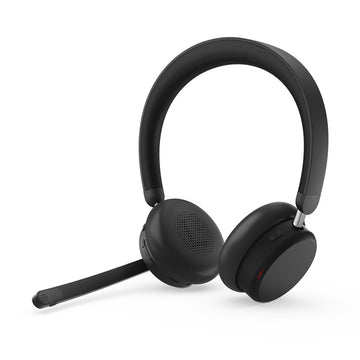 Lenovo 6550 Headset Wireless Head-Band Office/Call Center USB Type-C Bluetooth Black