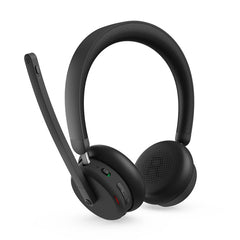 Lenovo 6550 Headset Wireless Head-Band Office/Call Center USB Type-C Bluetooth Black